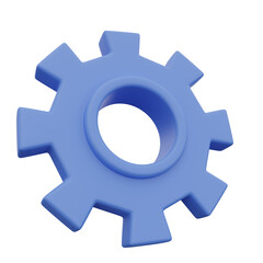 3D Gear Icon