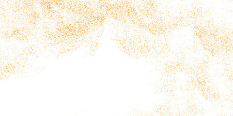 gold dust glitter transparent background. 