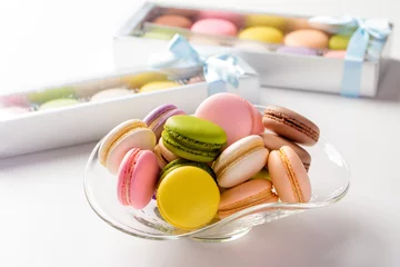 Gordijnen 洋菓子のマカロン © Tsuboya