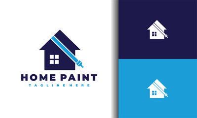 house paint brush logo