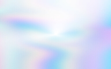 Blurred rainbow light refraction texture overlay effect for photo and mockups. Organic drop diagonal holographic flare on a white wall. Shadows for natural light effects. Iridescent art. 