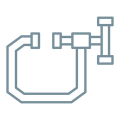 C Clamp Icon