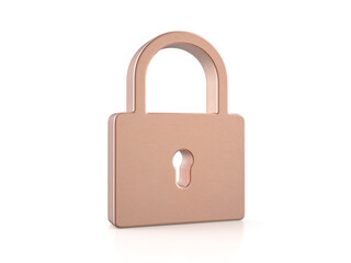 Cooper padlock symbol