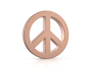 Cooper peace symbol