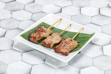 Thai cuisine - grilled pork skewer