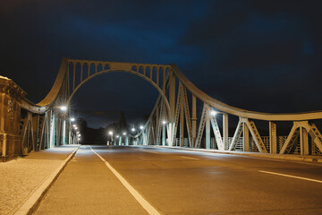 Bridge at Night - Glienicker Brücke bei Nacht  - Lantern - Potsdam - Germany - Glienicker Brücke...