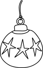 Obraz premium Christmas Bell Jolly Holiday