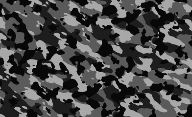 military seamless pattern background - illustration design 