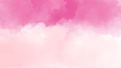 Abstract pink watercolor background.Hand painted watercolor. vector