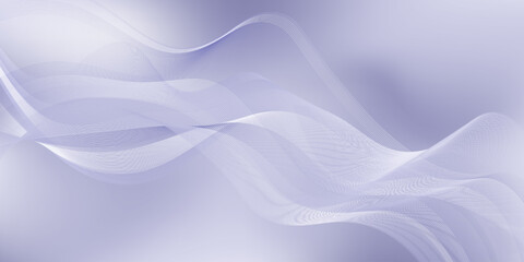 Abstract gradient background with flowing wave lines. Design element for technology, science, modern concept.vector eps 10