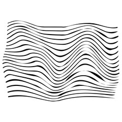 Abstract wave horizontal background 