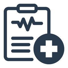 Obraz premium Detailed Diagnostic Report Icon