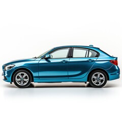 Fototapeta premium Passenger Car Isolated On White Background, Isolated On White Background, For Design And Printing