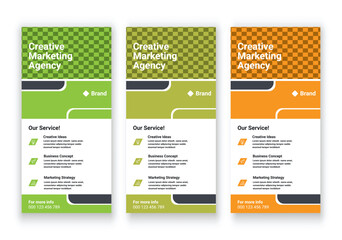 Creative business Instagram story template design