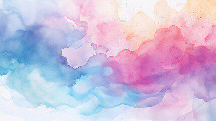 Watercolor abstract design for background of wedding