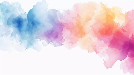 Watercolor abstract design for background of wedding