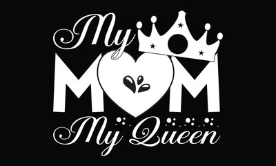 Mother's Day T-shirt Design Vector 