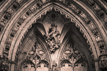 Obraz premium Detail from Santa Iglesia Catedral Primada de Toledo