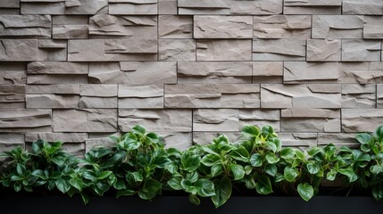 Rough sandstone tiles for walls