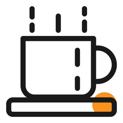 Kitchenware single line icon