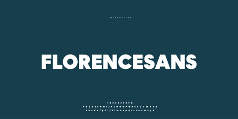 Elegant Font Uppercase Lowercase and Number. Classic Lettering Minimal Fashion Designs. Typography modern Sen Serif fonts regular decorative vintage concept. vector illustration. © SyedMuhammad