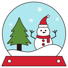 Christmas Snow Globe Icon
