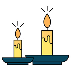 Spa Candle Icon