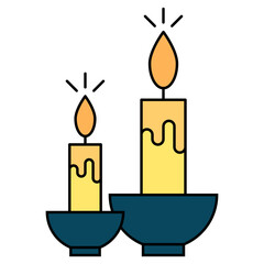 Spa Candle Icon