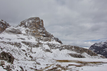 Dolomites mountains in Italy, alps, range