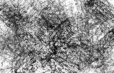 Abstract grunge texture black and white background vector