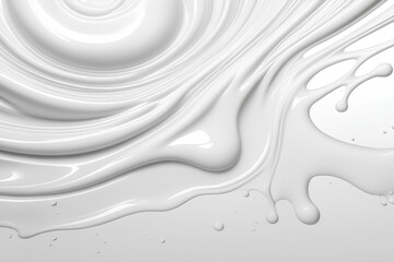Abstract Grey Liquid Background, Abstract Grey Background With Waves