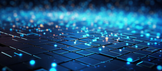 Obraz premium Network Circuitry Close-Up