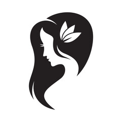 Hair and salon logo images illustration
