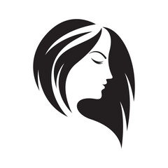 Hair and salon logo images illustration