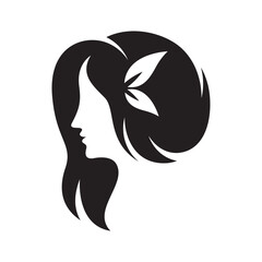 Hair and salon logo images illustration