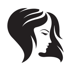 Hair and salon logo images illustration