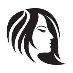 Hair and salon logo images illustration