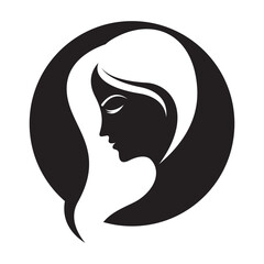 Hair and salon logo images illustration