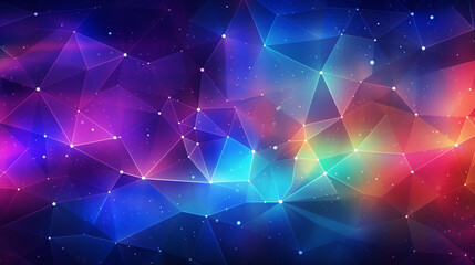 Fototapeta premium polygon texture background generative ai