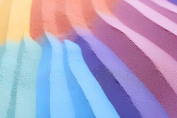 abstract colorful background fenrated ai