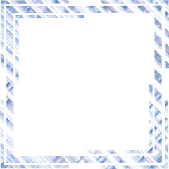 modern trendy abstract geometric social media frame border multicolor.