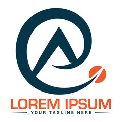 AE Logo Design Creative and Modern Logo Design