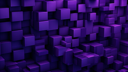 Purple pattern of geometric figures