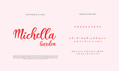 Signature Font Calligraphy Logotype Script Brush Font Type Font lettering handwritten
