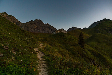 Challenging mountain tour via the Mindelheim via ferrata from Mittelberg Kleinwalsertal