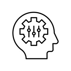 Self Control icon. outline icon