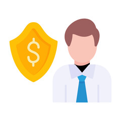 Retirement Plan Flat Multicolor Icon