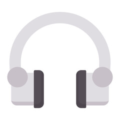Headphone Flat Multicolor Icon