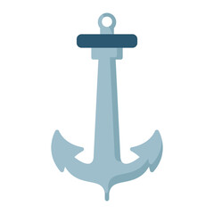 Anchor Flat Multicolor Icon