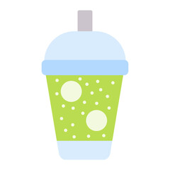 Smoothy Flat Multicolor Icon